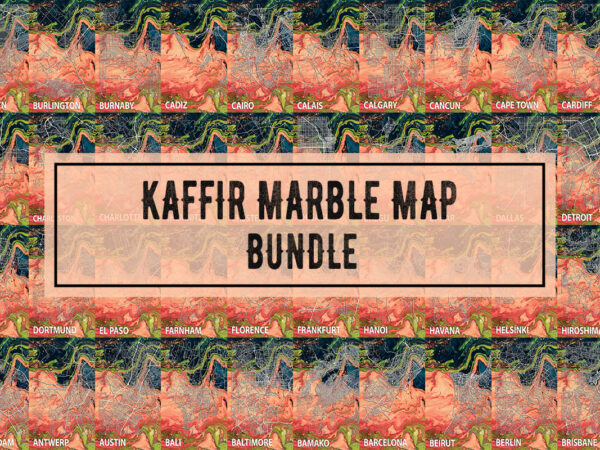 Kaffir marble map bundle t shirt vector art