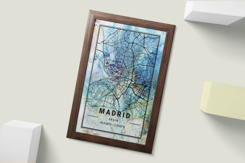 Marigold Marble Map Bundle