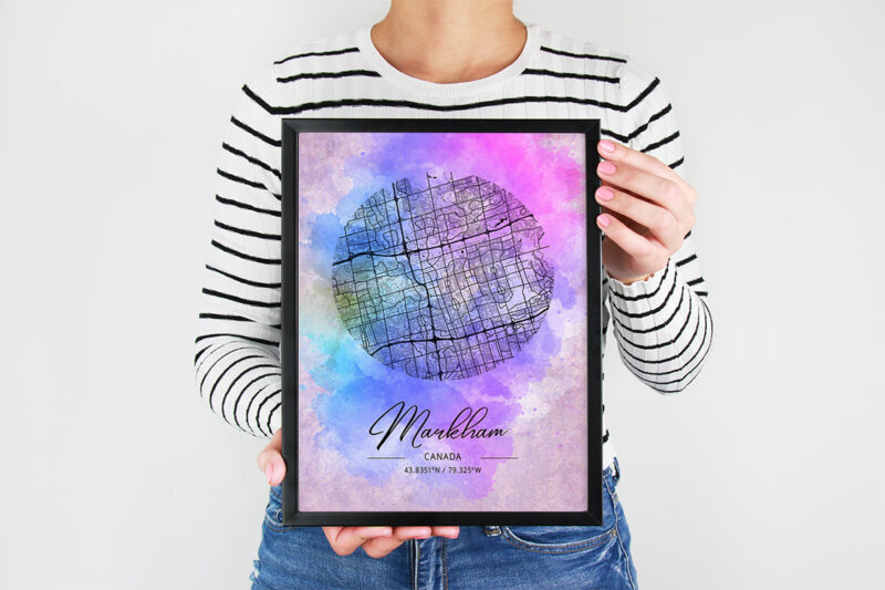 Omicron Watercolor Map Bundle