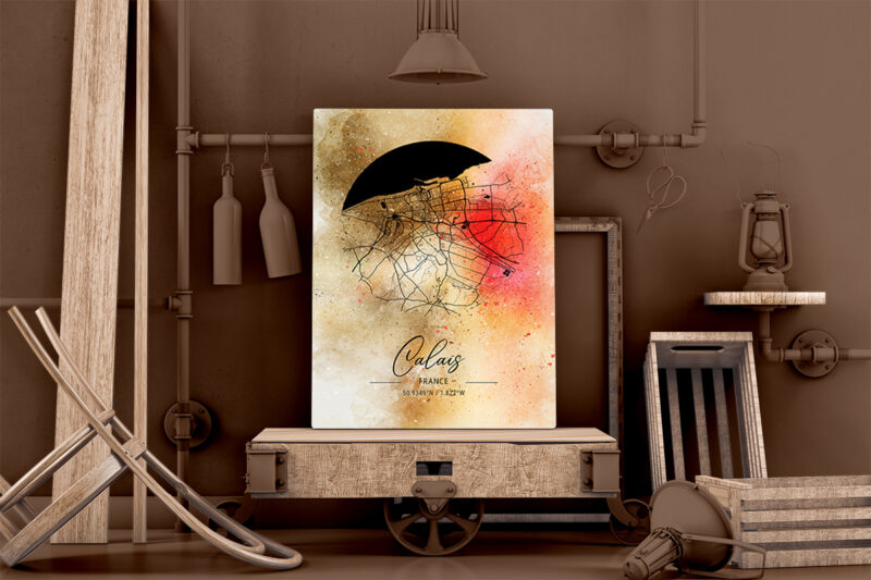 Pi Watercolor Map Bundle