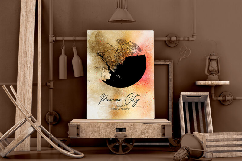 Pi Watercolor Map Bundle