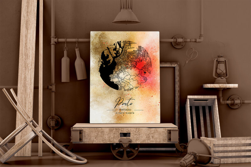 Pi Watercolor Map Bundle