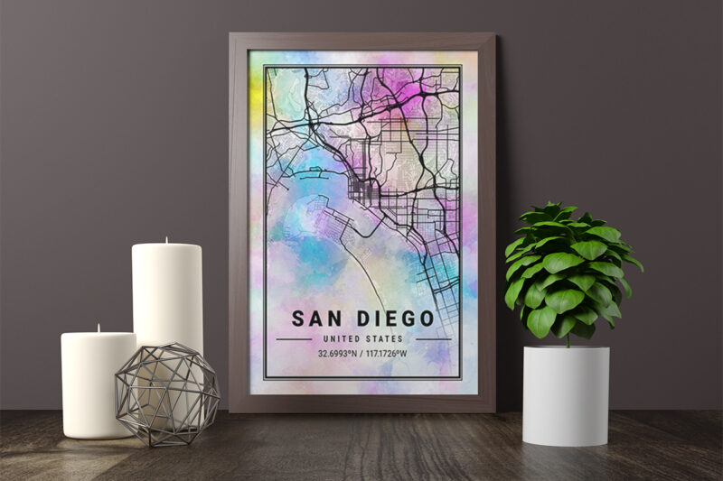 Pictor Watercolor Map Bundle