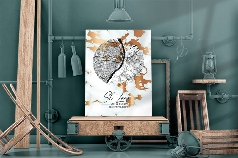 Rosemallow Marble Map Bundle