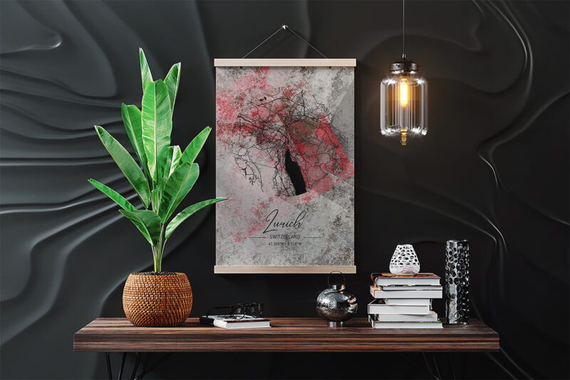 Scorpio Watercolor Map Bundle