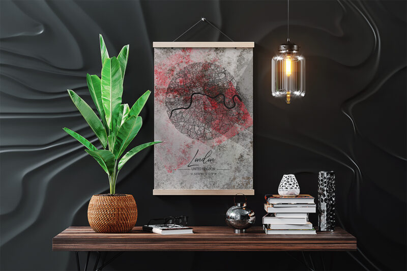 Scorpio Watercolor Map Bundle