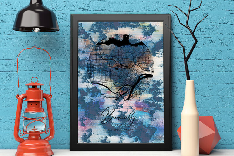 Virgo Watercolor Map Bundle