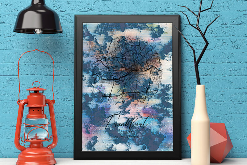 Virgo Watercolor Map Bundle