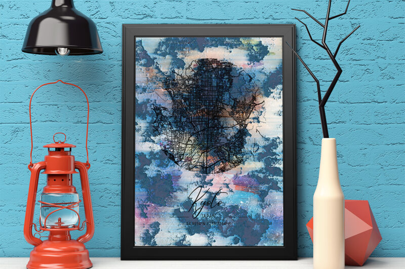 Virgo Watercolor Map Bundle