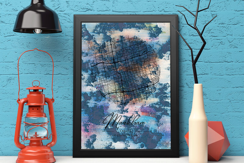 Virgo Watercolor Map Bundle