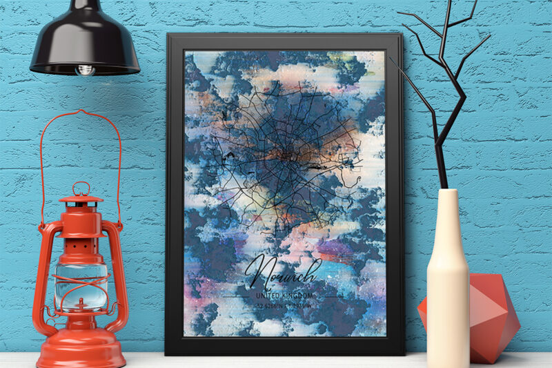 Virgo Watercolor Map Bundle