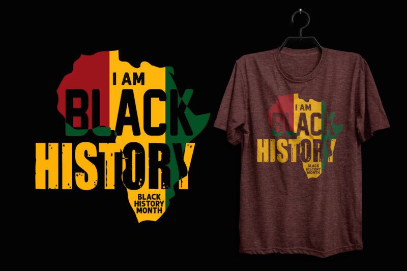 Black history month t shirt design graphics for tshirt, Black history