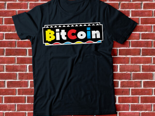 Bitcoin in martin tv show logo style , bitcoin tshirt