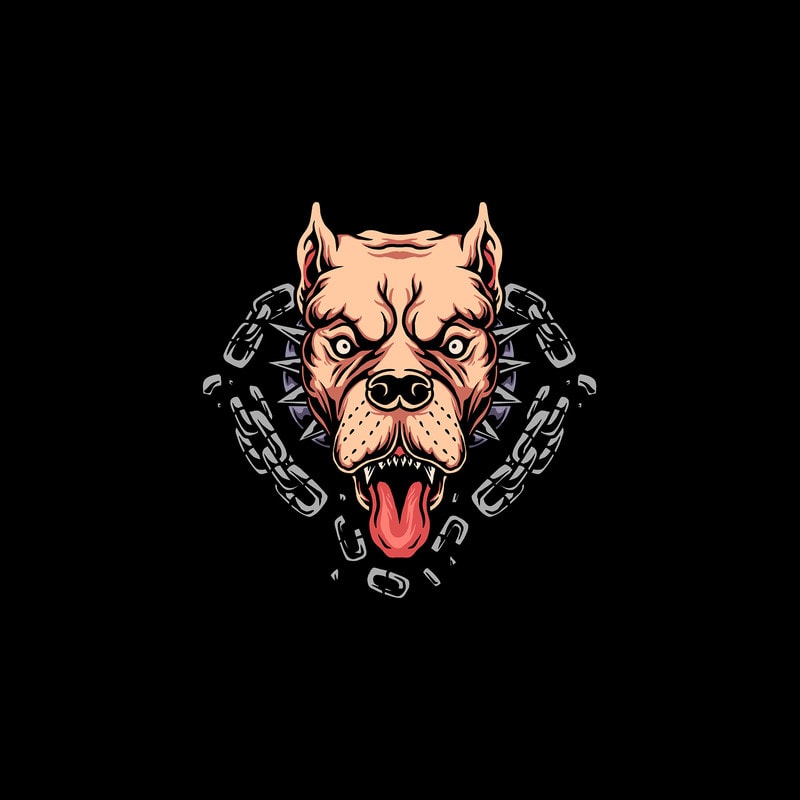 Pitbull Dog - Buy T-shirt Designs