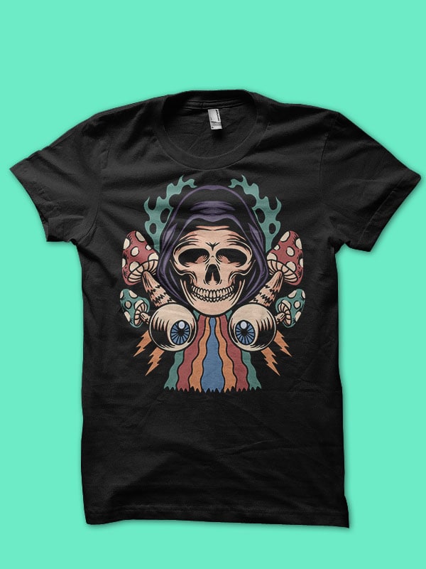 trippy grim - Buy t-shirt designs
