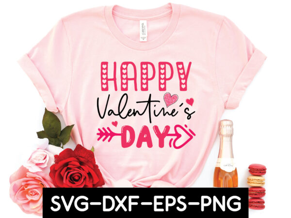 Happy valentind’s day sublimation graphic t shirt