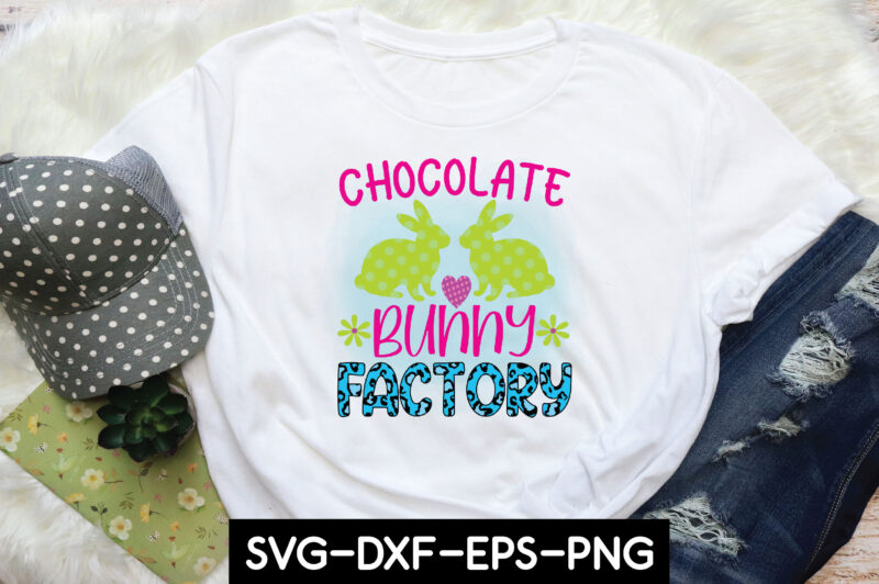 chocolate bunny factory sublimation