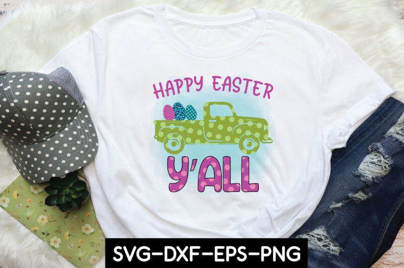 happy easter y’all sublimation