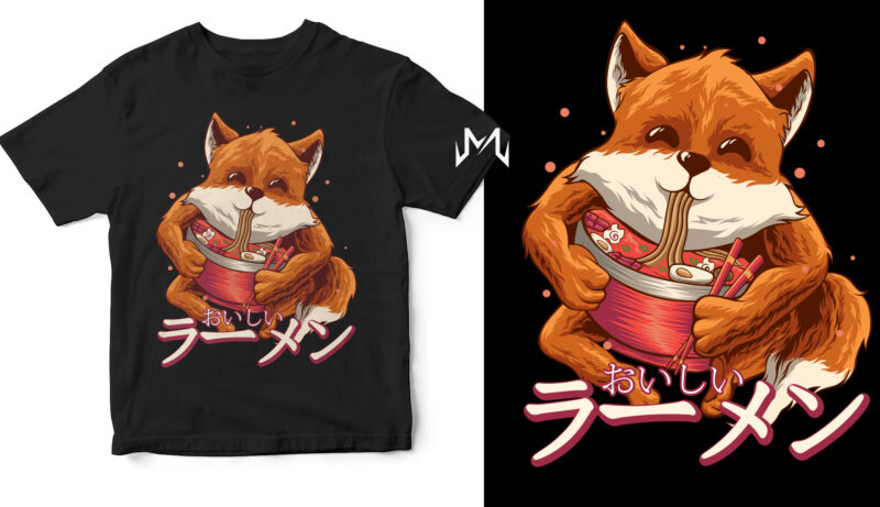 cute fox ramen