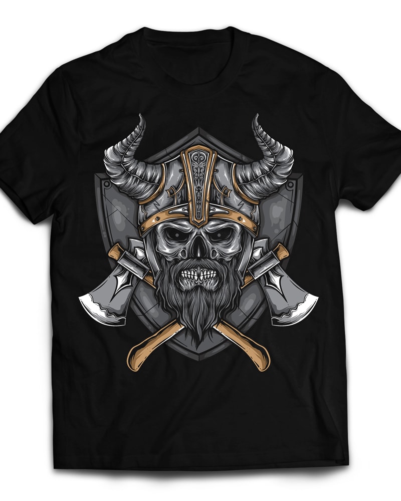 valhalla tshirt design for merch by amazon